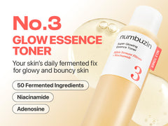 Numbuzin – No.3 Super Glowing Essence Toner