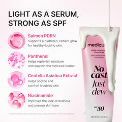 Medicube No Cast Just Dew Sunscreen (Spf 50+) 50ml