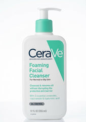 Foaming facial cleanser