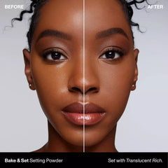 Morphe Bake & Set Soft Focus Setting Powder - Translucent 2.6g mini