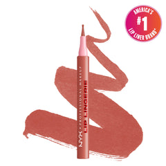 NYX professional lip lingerie lip liner stain