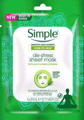 Simple Kind to Skin Sheet Mask(2026/1)