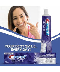Crest 3D White Vivid Mint Ultra Toothpaste 147g