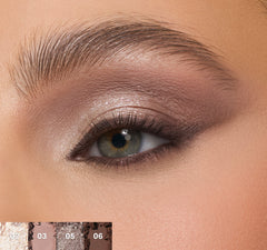Morphe 6-Pan Eye shadow Palette-Rich Glitch