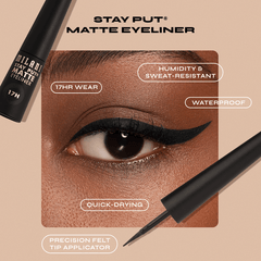 Milani Stay Put Matte Waterproof Liquid Liner 2.5ml