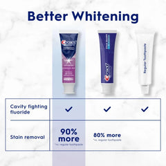 Crest 3D White Advanced Luminous Mint Teeth Whitening Toothpaste 104g
