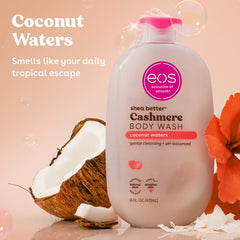 eos Shea Better Cashmere Body Wash - Coconut Waters (473ml)