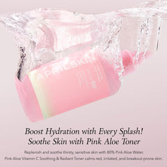 APRILSKIN Pink Aloe Vitamin C Brightening Toner