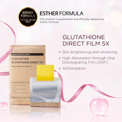 ESTHER FORMULA Glutathione Direct 5X (325mgx30)halal