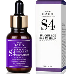 Cos de baha Salicylic Acid 4% Exfoliant Facial Serum with Niacinamide - 1oz (30ml)