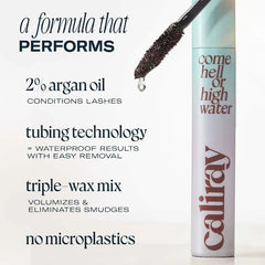 CALIRAY (FULL SIZE)
COME HELL OR HIGH WATER TUBING MASCARA 11 mL / 0.37 fl oz