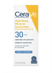 Hydrating Mineral Sunscreen Broad Spectrum (SPF 30) face