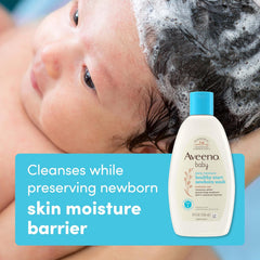 Aveeno Baby daily moisture healthy start newborn wash probiotic oat 236ml