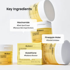 Biodance Vita Niacinamide Gel Toner Pads