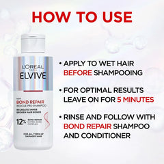 L'Oreal Paris Elvive Bond Repair Pre Shampoo 200ml