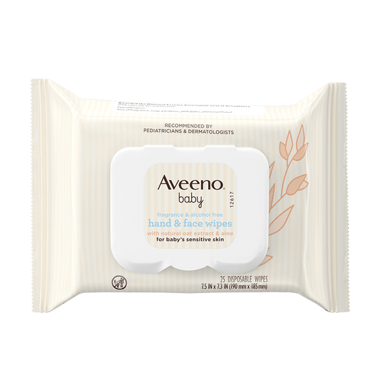 Baby Hand & Face Wipes (25 Wipes)