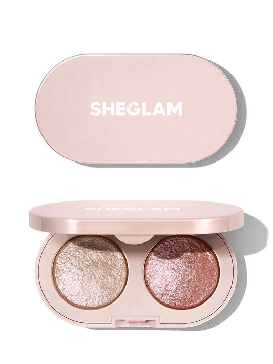 Sheglam Prismalight Baked Gelee Eyeshadow Duo
