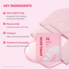 APRILSKIN TXA Niacinamide Collagen 99 Capsule Gel Mask 1 piece
