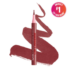 NYX professional lip lingerie lip liner stain