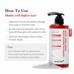 Medicube Hypochlorous Acid Body Peel Shot 280ml