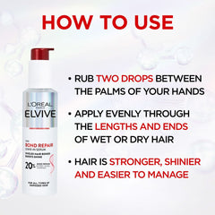 L'Oreal Paris Elvive Bond Repair Leave-in serum 20% bond Repair complex 150 ml