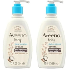 Aveeno baby daily moisture cream with coconut oil and Shea butter with prebiotic oat 354ml