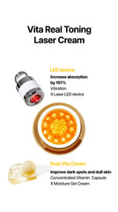MEDITHERAPY VITA REAL TONING LASER CREAM with LED DEVICE FOR ABSORPTION