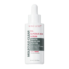 NineLess Molecule-Clear 5% Glycolic Acid Serum 30ml