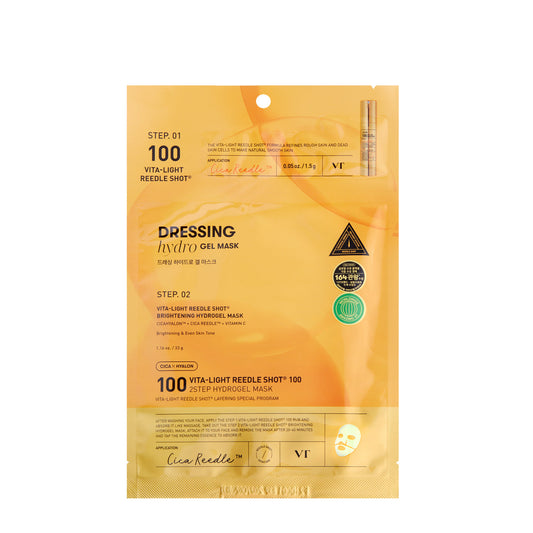 VT Vita-Light Reedle Shot 100 2-Step Hydrogel Mask