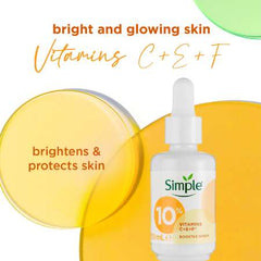 Simple Booster Serum 10% Vitamins C + E + F