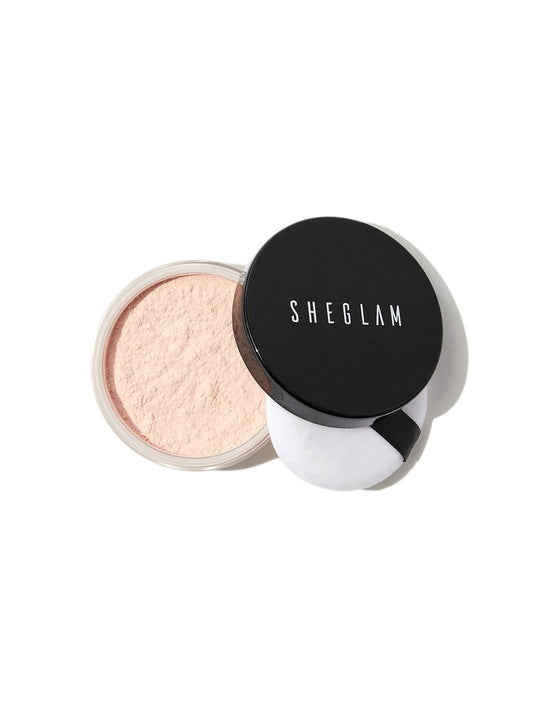 SHEGLAM BAKED GLOW SETTING POWDER-LIGHT PINK