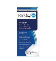 PanOxyl PM Overnight Spot Patches damage packaging