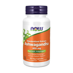 NOW Ashwagandha, Standardized Extract, 450 mg, 90 Veg Capsules