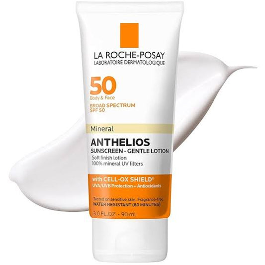 La Roche-Posay Anthelios Gentle Lotion Mineral Sunscreen SPF 50 (90ml)
