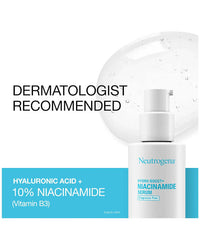 Neutrogena Hydro Boost + Niacinamide Fragrance Free Serum - 1 fl oz