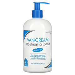 Vanicream Moisturizing Lotion, For Sensitive Skin, Fragrance Free, 16 oz (453 g)