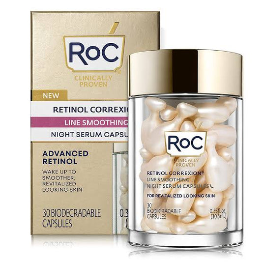 RETINOL CORREXION Line Smoothing Night Serum Capsules (30 biodegradable caps)