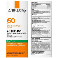 La Roche-Posay Anthelios Clear Skin sunscreen(Dry Touch) SPF 60 (50ml)