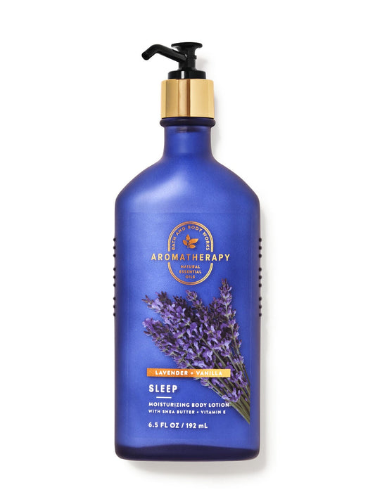 BBW Aromatherapy Lavender Vanilla Moisturizing Body Lotion