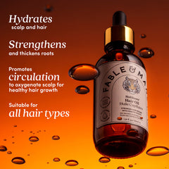 Fable and Mane HoliRoots Hair Oil 55ml(no box)