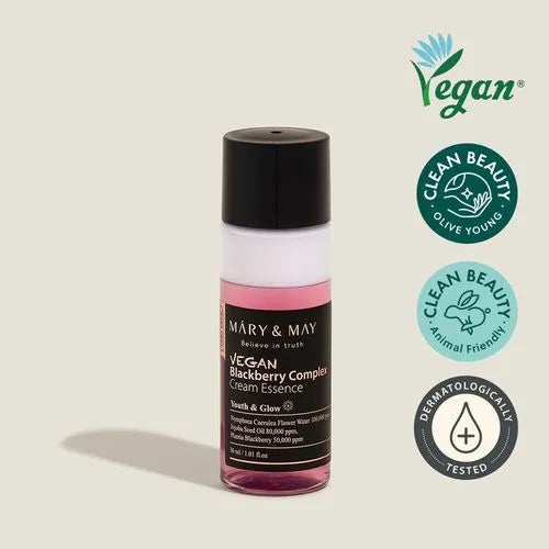Mary & May Vegan Blackberry Complex Cream Essence 30ml mini(Exp2026/9)