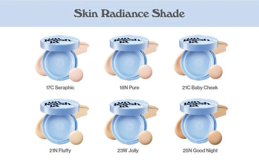 Unleashia- Babe Skin Baby Blue Cushion