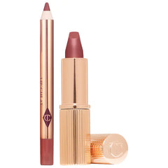 Charlotte Tilbury
Pillow Talk 2. Medium Lipstick & Liner mini Set
