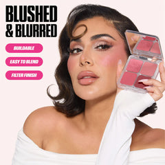 HUDA BEAUTY Blush Filter Blurring Blushlighters Palette