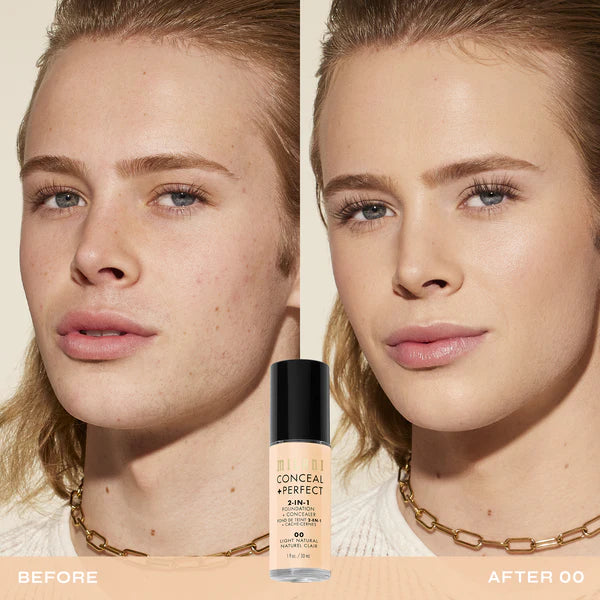 MILANI CONCEAL + PERFECT 2-IN-1 FOUNDATION + CONCEALER