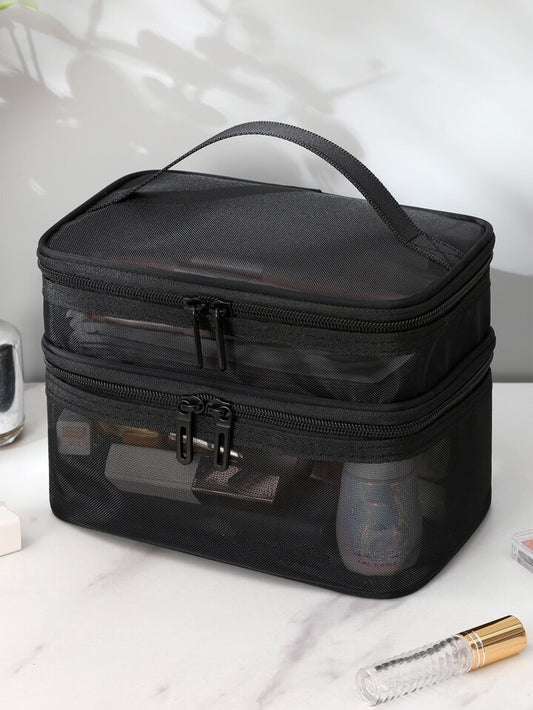 Shein Mesh Makeup Storage Bag