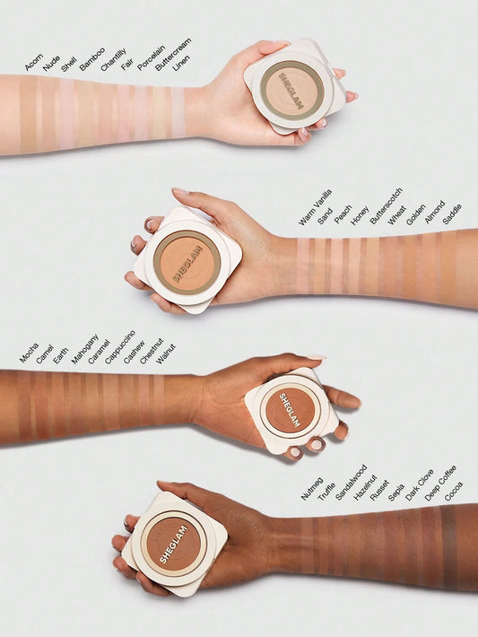 Sheglam - Skin-Focus High Coverage Powder Foundation-