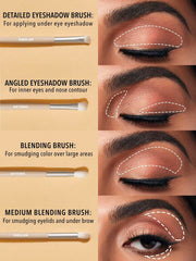 Sheglam Galm 101 Eye Brush Set
