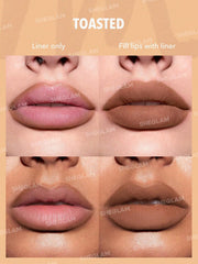 Sheglam So Lippy Lip Liner Set-Espresso Kisses