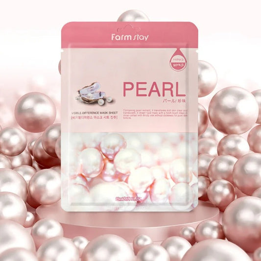 Farm Stay | Visible Difference Face Mask Sheet - Pearl